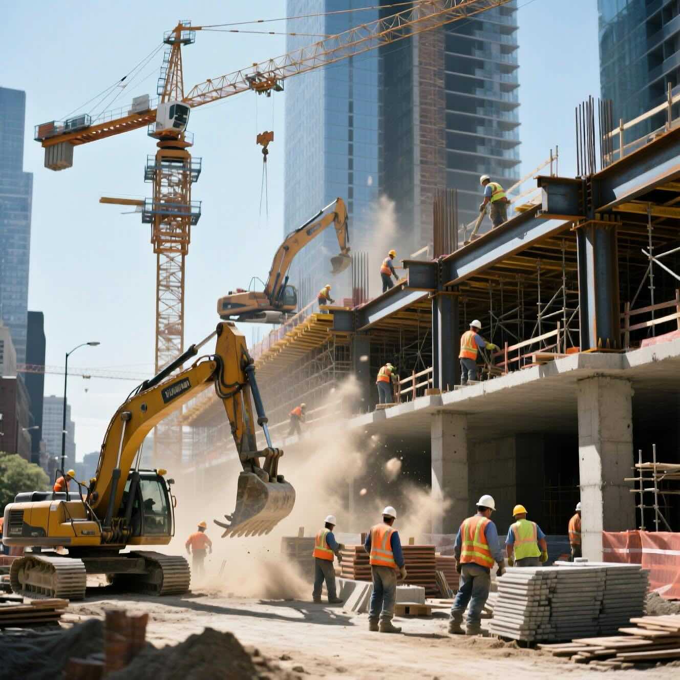 التنظيم الإداري لمَشَاريع البناء