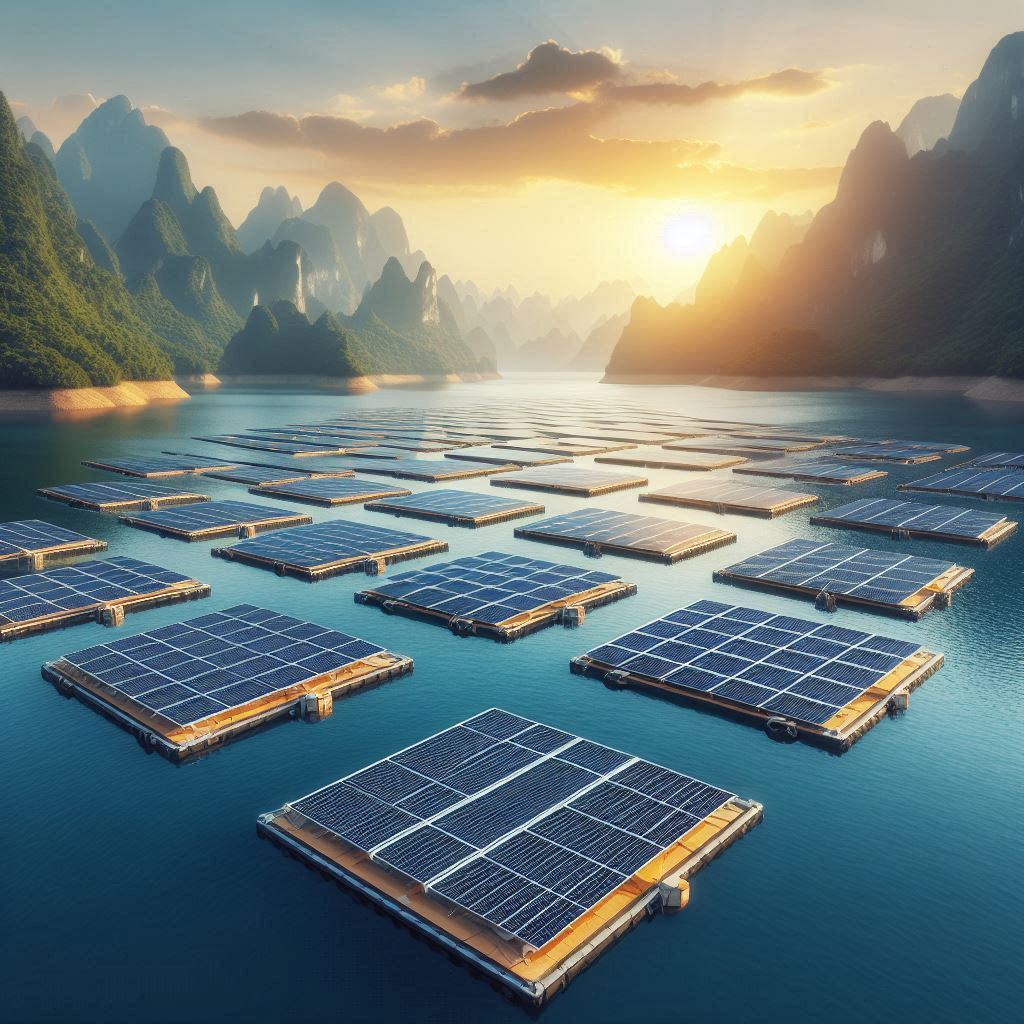 مزارع الطاقة الشمسية العائمة: حل الطاقة المستدامة لأفريقيا